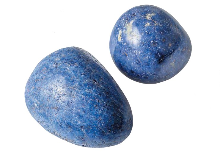 Типичный синий дюмортьерит. Мозамбик 