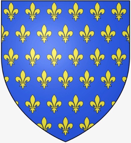  Старофранцузский герб. Середина XIII в. – 1376 г.