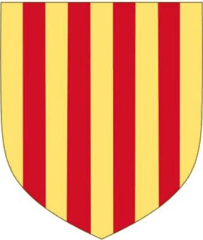  Герб Арагона и графов Барселонских