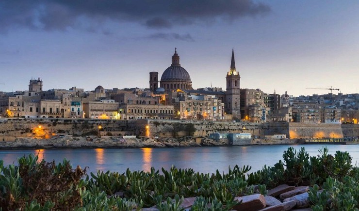 Валетта, столица Мальты. Современный вид