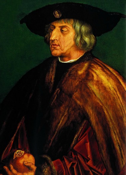 А. Дюрер. Портрет Максимилиана I. 1519 г. 