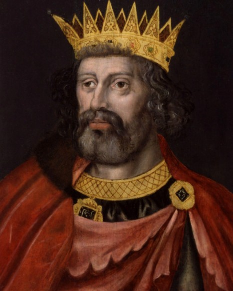 Генрих III, король Англии. Портрет XIII в. 