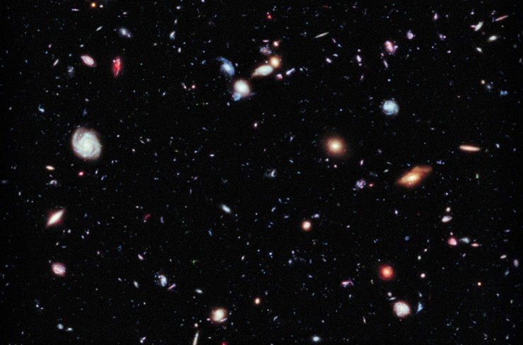 Экстремально глубокий снимок телескопа «Хаббл»