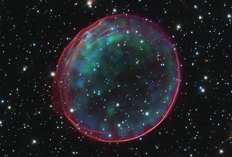 Остаток Сверхновой SNR 0509-67.5