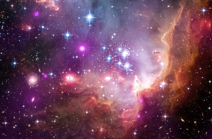 Туманность NGC 602