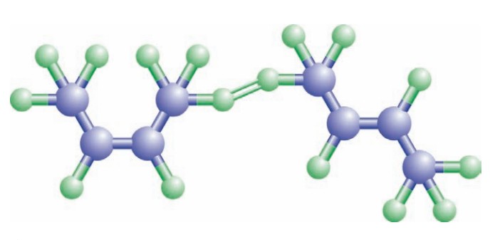 Классический пример пространственной изомерии — цис-бутен-2 и транс-бутен-2