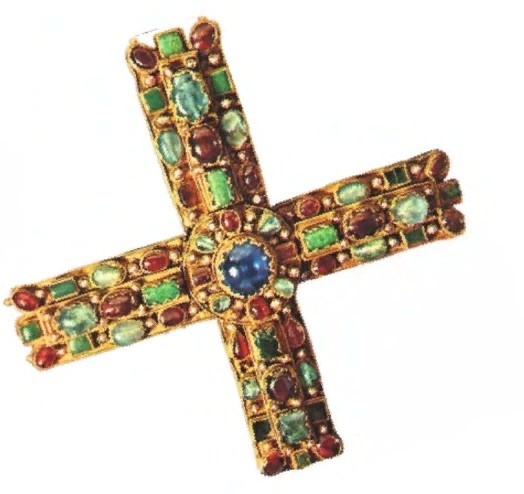 Римский христианский крест. Италия. X в. 