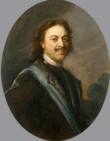 Портрет Петра I. Худ. А. Матвеев. 1724—1725 гг. 