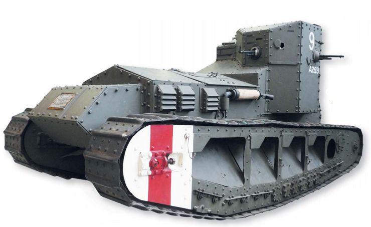 Средний танк Mk A «Уайппет»