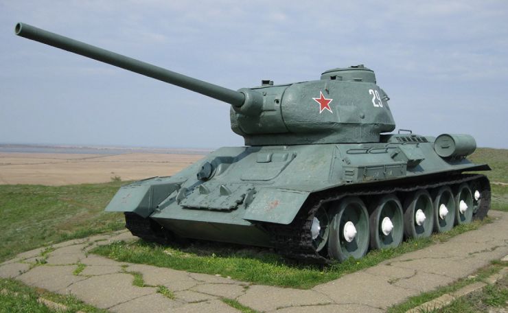 Легендарный танк Второй мировой войны Т-34-85