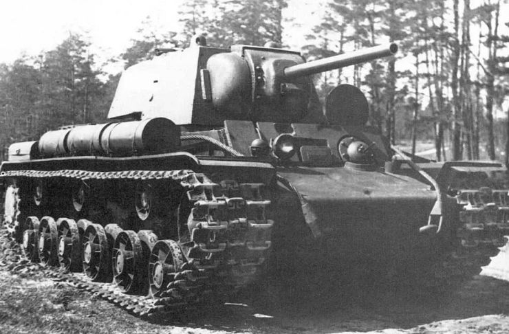 Танк КВ-1 во время Второй Мировой войны
