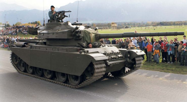 Танк «Центурион» Mk 3 Вооруженных сил Швейцарии