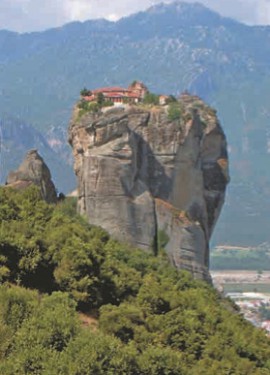 Монастырь Святой Троицы в Метеорах (Греция)