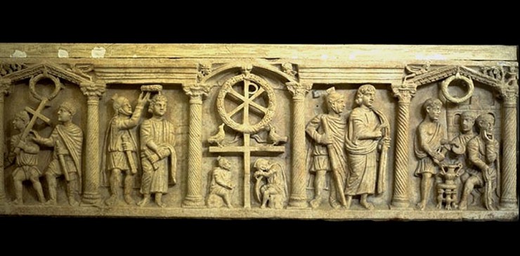 Раннехристианский саркофаг