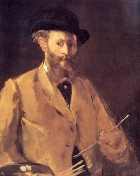 Э. Мане. Автопортрет с палитрой. 1879
