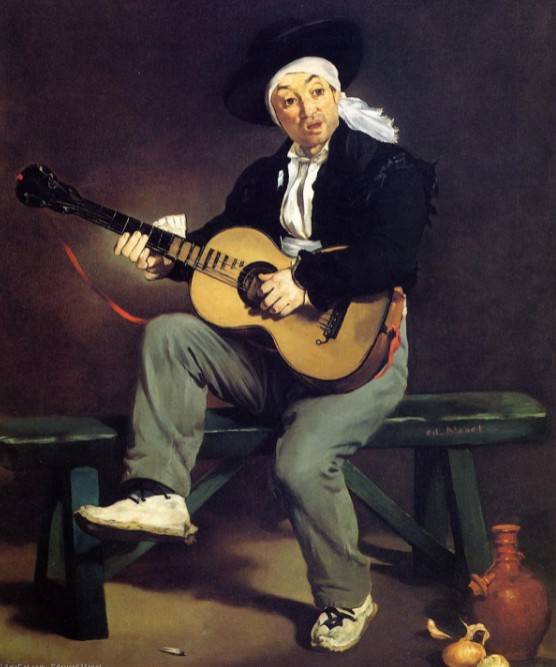 Э. Мане. Гитарист. 1861