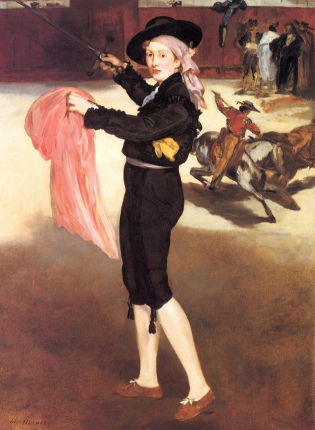 Э. Мане. Портрет мадемуазель В. в костюме эспады. 1862