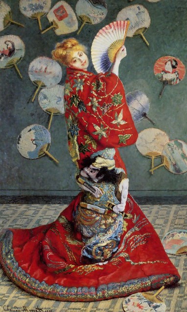К. Моне. Камилла в японском костюме. 1876