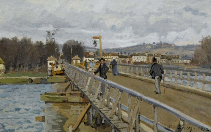А. Сислей. Мост в Аржантёе. 1872