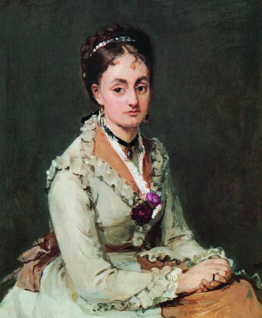 Б. Моризо. Портрет Эдмы. 1870