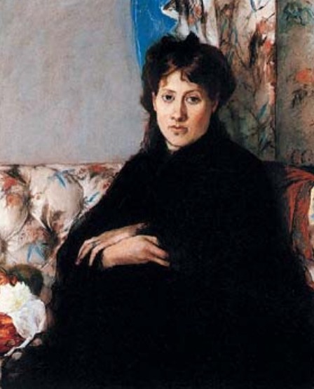 Б. Моризо. Портрет мадам Эдмы Понтийон. 1871