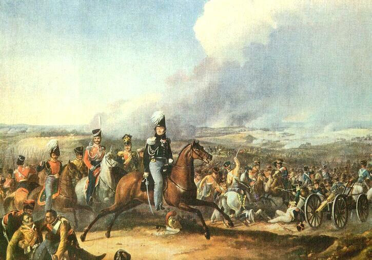 Атака 1-го кавалерийского корпуса генерала Уварова при Бородино