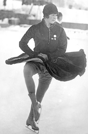 Соня Хени на чемпионате мира по фигурному катанию в Берлине в 1931 году