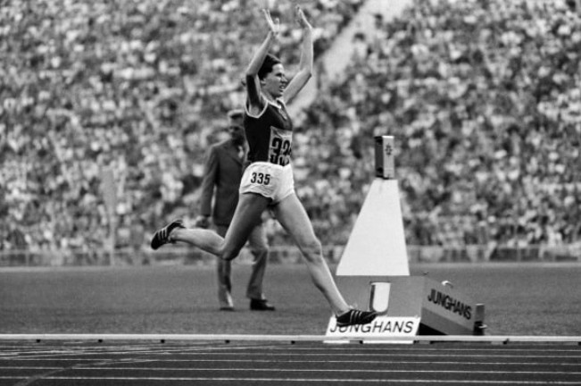 Людмила Брагина на Олимпийских играх в 1972 году в Мюнхене