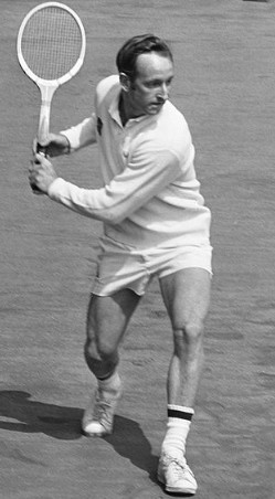 Лейвер во время теннисного турнира высшего уровня в Амстердаме в мае 1969 года