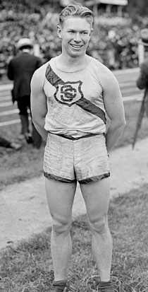 Чарльз Пэддок после Олимпийских игр 1920 года
