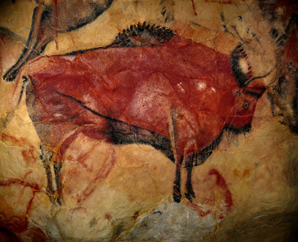 Пещерная роспись в пещере Альтамира