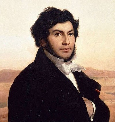Жан-Франсуа Шампольон. Портрет работы Леона Конье (1831)