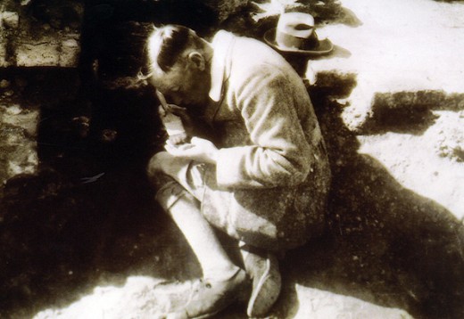 Леонард Вулли на раскопках в Уре