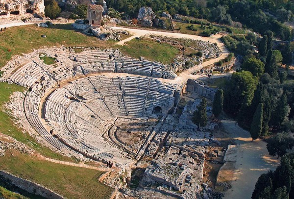 Древнегреческий театр в Сиракузах
