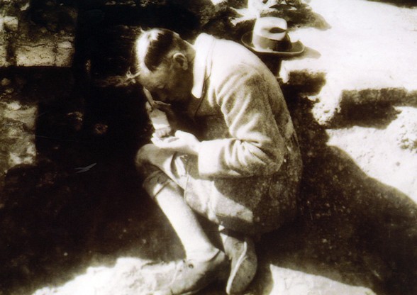 Леонард Вулли на раскопках в Уре