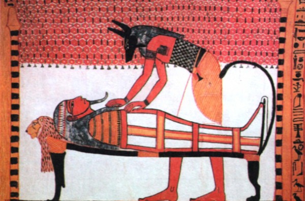Рисунок на надгробии около 80 г. до н.э.