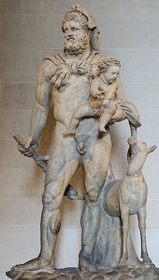 Скульптура Лисиппа «Геракл и Телефос» (римская копия с греческого оригинала)