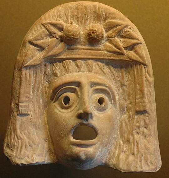 Маска Диониса. 2 век до н.э. Лувр