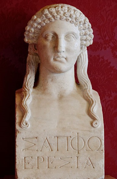 Сапфо. Римская копия с греческого оригинала. Музей Капитолия, Рим