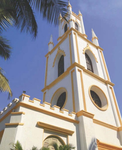 Первая британская церковь в Мумбай