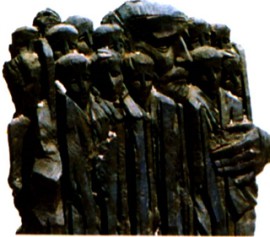 Скульптура в Музее холокоста