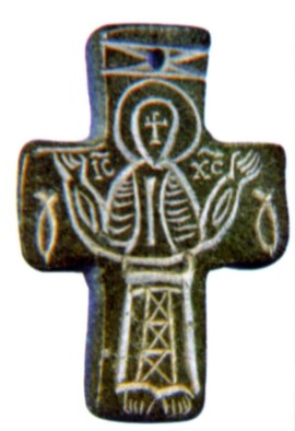 Монашеский крест VII столетия из Каппадокии