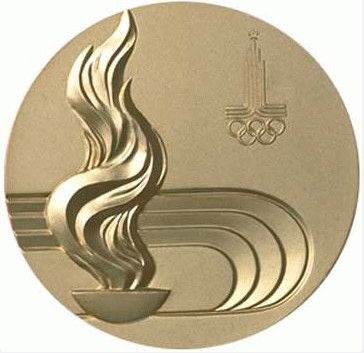 Москва 1980: реверс наградной медали