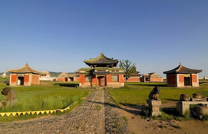 Древний монгольский город