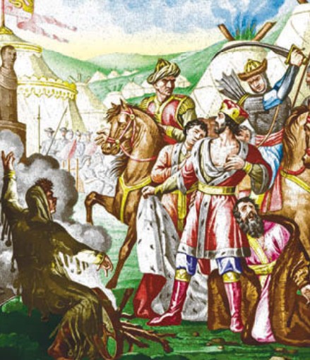 Убийство князя Михаила Черниговского за отказ поклониться монгольскому богу в Золотой Орде. 1246 г.