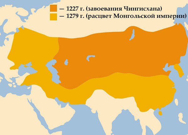 Владения Монгольской империи