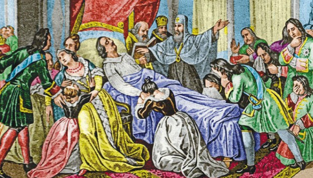 Смерть Петра Великого. 1725 г.