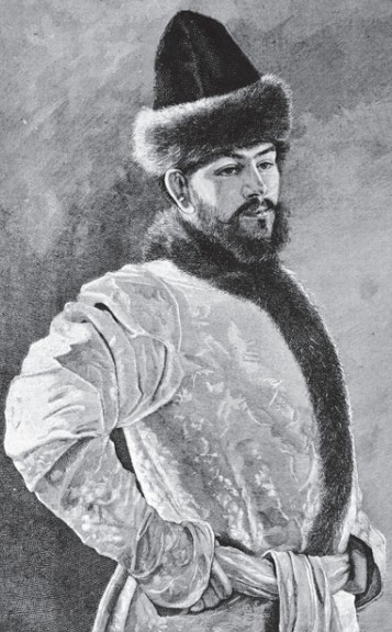 Русский боярин. Рисунок из журнала «Нива». 1888 г.