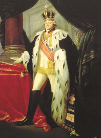 Портрет Павла I в одеянии Великого магистра Мальтийского ордена. С. Тончи