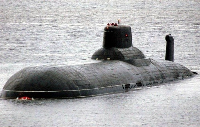 Российский атомоход стратегического назначения класса «Акула»